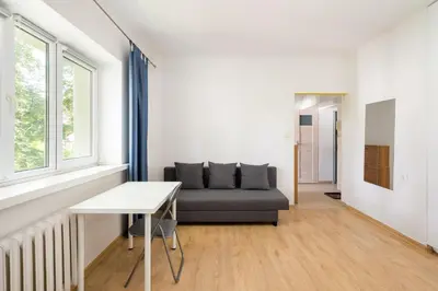 Plan piętra w obiekcie Nowolipie Urban Nest Apartment by BookingHost