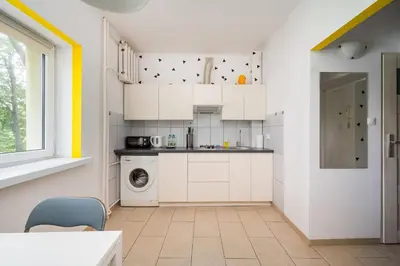 Plan piętra w obiekcie Nowolipie Urban Nest Apartment by BookingHost