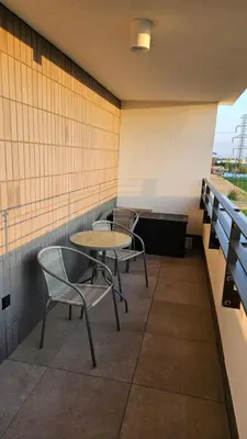 Część wypoczynkowa w obiekcie Bemowo Apartment