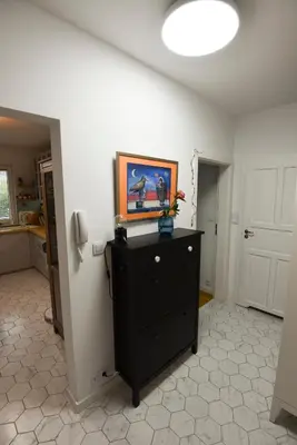 Telewizja i/lub zestaw kina domowego w obiekcie Blue Haven Warsaw