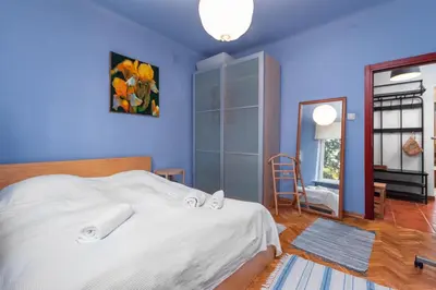 Łóżko lub łóżka w pokoju w obiekcie Racławicka 36 by Homeprime