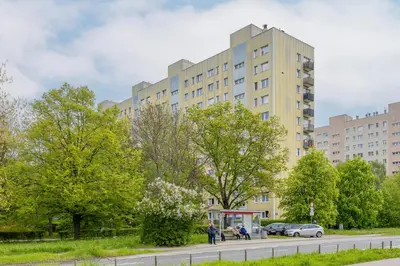 Budynek, w którym mieści się apartament