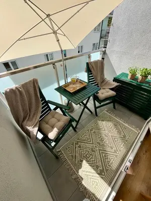 Część wypoczynkowa w obiekcie Pauline Apartments