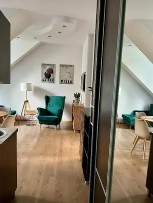 Część wypoczynkowa w obiekcie Pauline Apartments