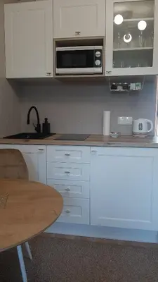 Kuchnia lub aneks kuchenny w obiekcie Apartament Motyl
