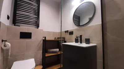 Łazienka w obiekcie Apartament Planeta