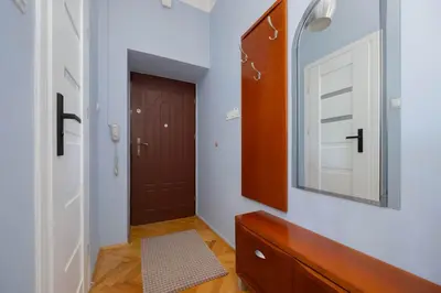 Plan piętra w obiekcie Atmospheric and Spacious Apartment in Warsaw for 3 People by Noclegi Renters