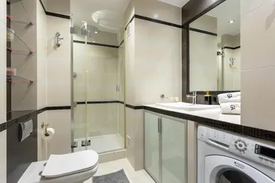 Łazienka w obiekcie Golden Apartments Warsaw - Best Location in City Center Grzybowska 5