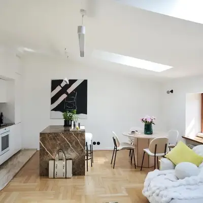 Apartment with soul in Mokotów
