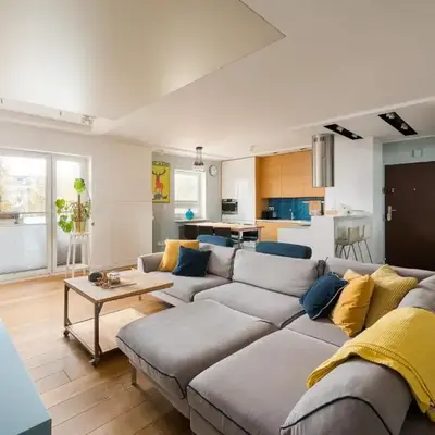 W411 Marina Mokotów - Lake View Apartment with Balcony