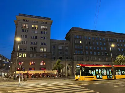 Budynek, w którym mieści się apartament