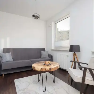 Stylowy Apartament w Warszawie Sypialnia & Parking w Garażu by Noclegi Renters
