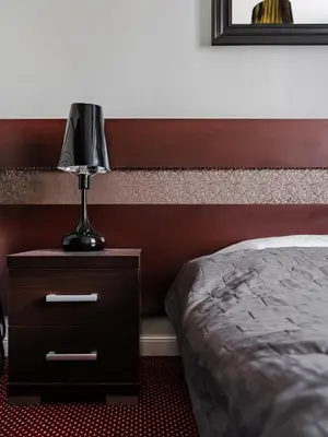 Łóżko lub łóżka w pokoju w obiekcie 1-bedroom Apartment City Center