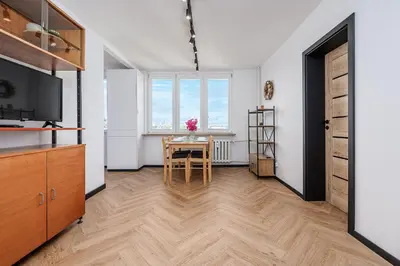 Kuchnia lub aneks kuchenny w obiekcie P&O Apartments Piwarskiego - Mokotów