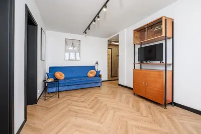 Telewizja i/lub zestaw kina domowego w obiekcie P&O Apartments Piwarskiego - Mokotów