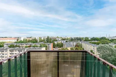 Balkon lub taras w obiekcie P&O Apartments Piwarskiego - Mokotów