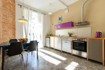 Kuchnia lub aneks kuchenny w obiekcie Rental Apartments Wilcza