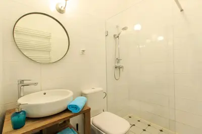 Łazienka w obiekcie Rental Apartments Wilcza