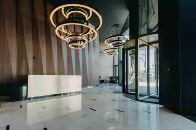 Plan piętra w obiekcie Close-Urban Chic - Luxury Stay at Mennica Residence Warsaw