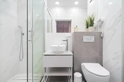 Łazienka w obiekcie Close-Urban Chic - Luxury Stay at Mennica Residence Warsaw