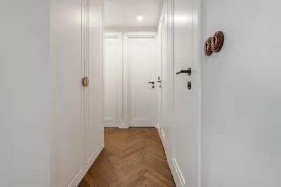 Plan piętra w obiekcie Lumina Premium apartment with city view