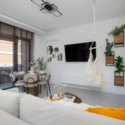 Air-conditioned Apartment with Parking in Warsaw near PGE Narodowy