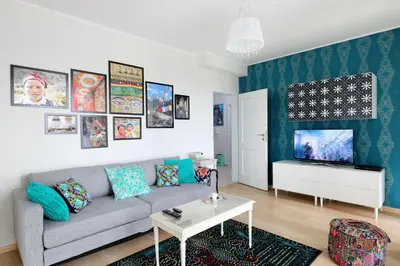 Telewizja i/lub zestaw kina domowego w obiekcie Sleep Dream