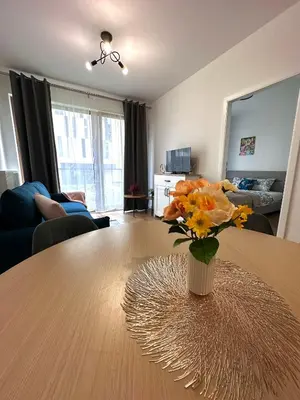 Telewizja i/lub zestaw kina domowego w obiekcie Apartament A191 by Real Apartment