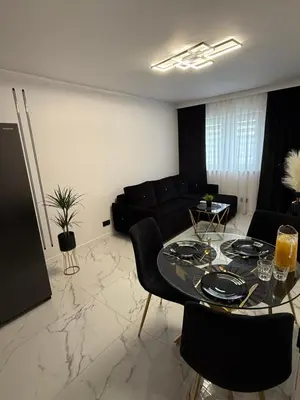 Część wypoczynkowa w obiekcie Exclusive Apartment Sadyba