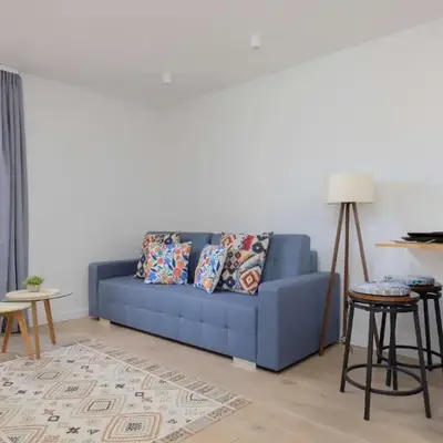 Bright Studio in Bielany close to the Metro by Noclegi Renters