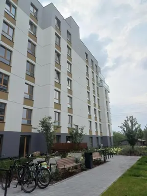 Plan piętra w obiekcie Modern Apartament near Kozminsky