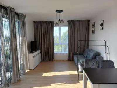Plan piętra w obiekcie Modern Apartament near Kozminsky
