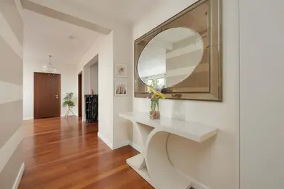 Plan piętra w obiekcie Stylish & Spacious Family Apartment with City Panorama View by Nocleg Renters