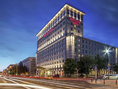 Budynek, w którym mieści się hotel