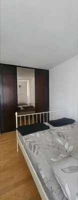 Łóżko lub łóżka w pokoju w obiekcie Noclegi Centrum