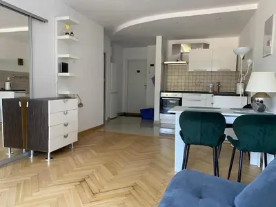 Kuchnia lub aneks kuchenny w obiekcie OLD Town TWO Rooms