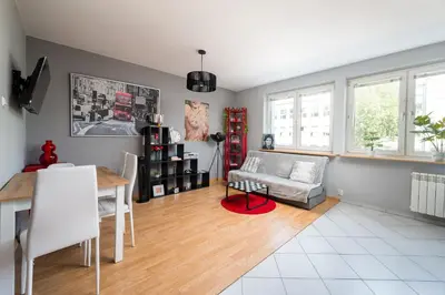 Plan piętra w obiekcie Praga Darłowska Artistic Apartment by BookingHost