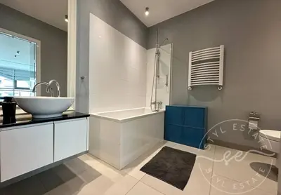 Kuchnia lub aneks kuchenny w obiekcie Qbik Apartments