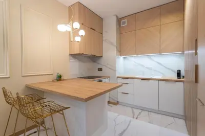 Kuchnia lub aneks kuchenny w obiekcie VipWarsawApartments Zircon Mennica Residence