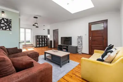 Część wypoczynkowa w obiekcie Nowowiejska 10 by Homeprime
