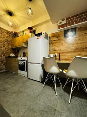 Kuchnia lub aneks kuchenny w obiekcie Powiśle Apartment