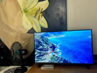 Telewizja i/lub zestaw kina domowego w obiekcie Powiśle Apartment