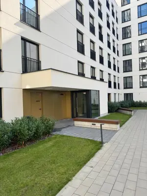 Budynek, w którym mieści się apartament