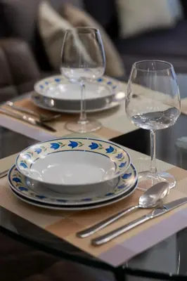 Napoje w obiekcie Nowoczesny Apartament w Zielonej Okolicy Czerniakowska by Noclegi Renters