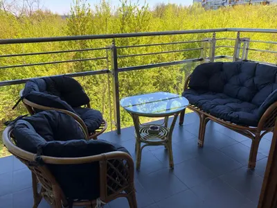 Część wypoczynkowa w obiekcie Apartament Mokotow