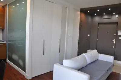 Część wypoczynkowa w obiekcie Apartament Mokotow
