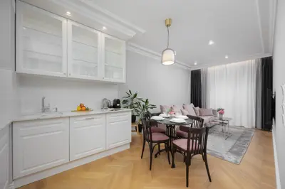 Plan piętra w obiekcie Jaktorowska Soft Apartment Warsaw by Solarento