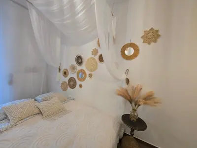 Łóżko lub łóżka w pokoju w obiekcie JACUZZI Apartament Warszawa Centrum