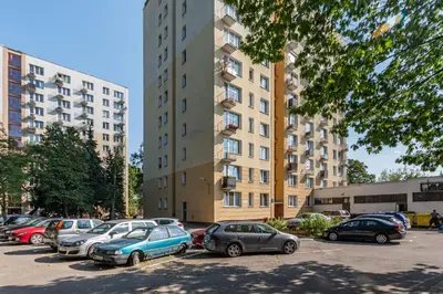 Budynek, w którym mieści się apartament