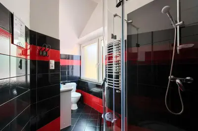 Łazienka w obiekcie Lull Hostel